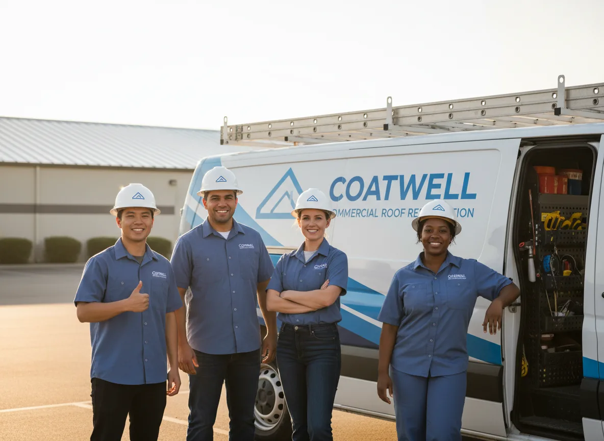 Commercial roof coating company in Moore, ID